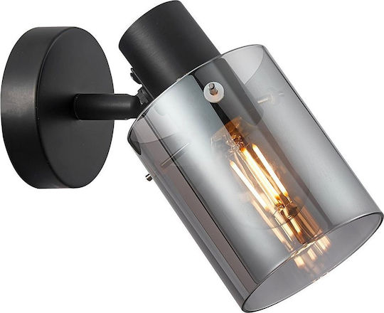 Italux Leuchte Wand mit Fassung E14 Schwarz