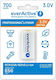everActive Επαναφορτιζόμενη Μπαταρία 16340 Li-ion 700mAh 3V 1τμχ