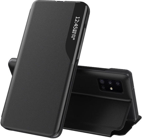 Techsuit Efold Back Cover Δερματίνης Μαύρο (Samsung Galaxy S25 Ultra - Techsuit)