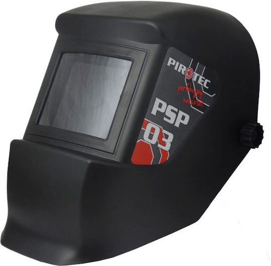 Harder & Steenbeck Mască de Sudură cu Câmp Vizual 80x105mm Neagră