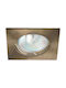 Greenlux Halogen Spot Încorporat cu Soclu GU5.3 Bronz 1buc