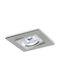 Metalic Cadru pentru Spoturi GU5.3 9.2x9.2cm. 1buc