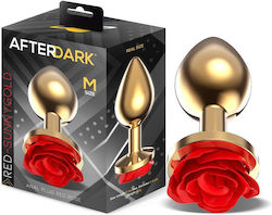 LateToBed Πρωκτική Σφήνα Medium Κόκκινη 7.8cm
