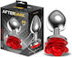 LateToBed Anal Plug Mittel Rot 9.1cm