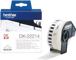 Brother Етикетен Филм 30.48м x 12мм В Черен Цвят Brother Етикетен Филм 30.48м x 12мм В Черен Цвят