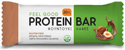 Feel Good Protein Bar Μπάρα Πρωτεΐνης με Γεύση Φουντούκι - Καφές 60gr