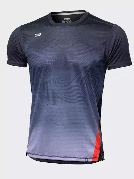 Technical Shirt Wave Storm Αθλητική Μπλούζα Κοντομάνικη Γκρι