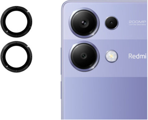 Protection Camera Protection Tempered Glass Black for the Redmi Note Pro 13 4G