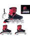 GC Inline Αυξομειούμενα Rollers Μαύρα Παιδικά
