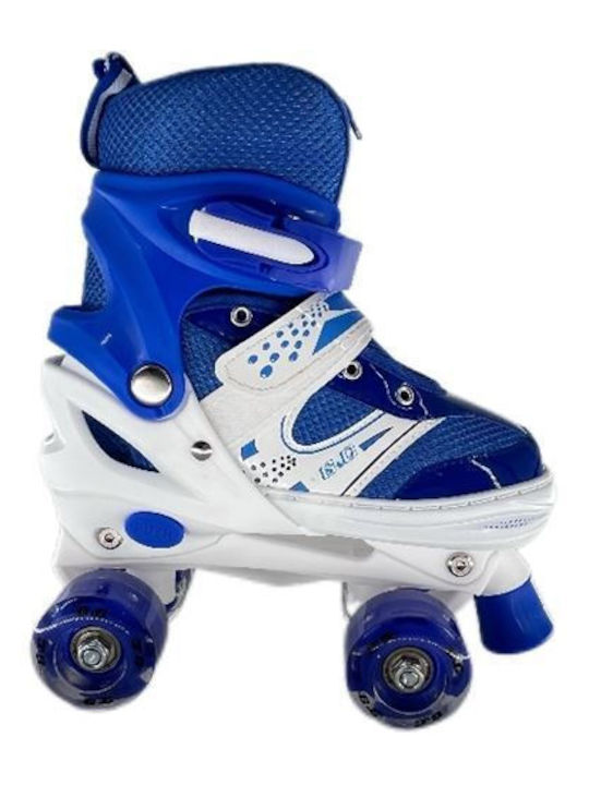 GC Kids Adjustable Quad Rollers Blue