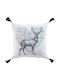 Douceur d'Intérieur Sofa Cushion 100% Cotton Multicolour 40x40cm