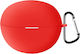 Huawei Freeclip Earphone Liquid Silicone Protective Case Red
