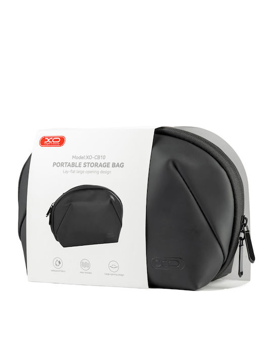 Toiletry Bag in Black color 23cm