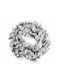 Christmas Decorative Flocked Wreath 60cm