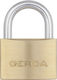 Gerda Bronze Padlock Brass with Key 50mm 1pcs