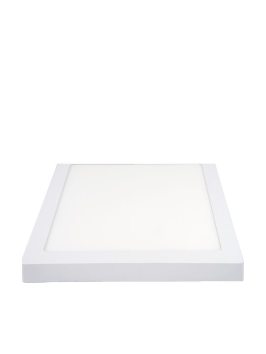 Metanor Τετράγωνο LED Panel 24W με Θερμό Λευκό Φως 2800K 30x30εκ.