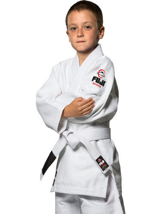 Fuji All Around Παιδική Ζακέτα Brazilian Jiu Jitsu Λευκή