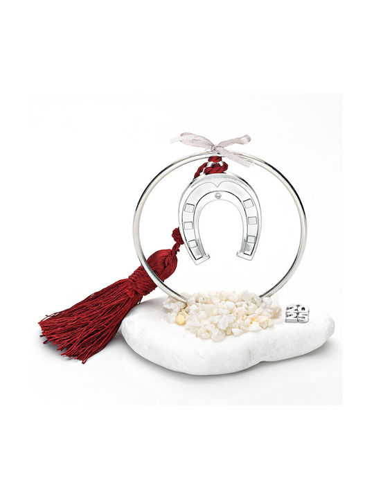 Christmas Table Charm Pebble 10x12cm Eg21135