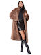 Women's Short Fur Brown