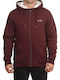 Arch Sweatshirt with Hood Burgundy