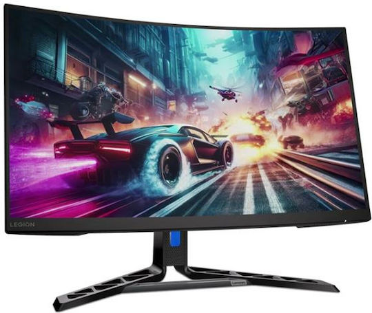 Lenovo Legion R32qc-30 Curved Gaming Monitor 31.5" QHD 2560x1440 180Hz με Χρόνο Απόκρισης 7ms GTG