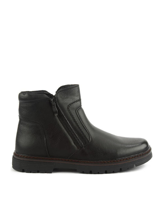 Schwarz Herrenstiefel