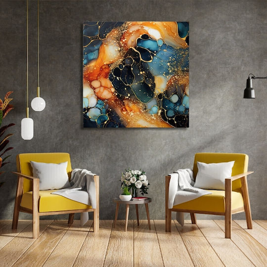 Megapap Universal Texture Abstract Gemälde auf Leinwand 100x100cm