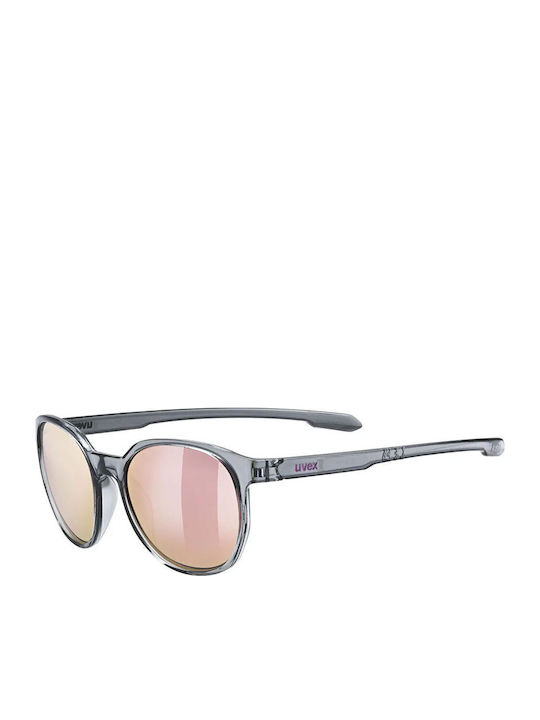 Uvex Unisex Sunglasses with Gray Plastic Frame ...