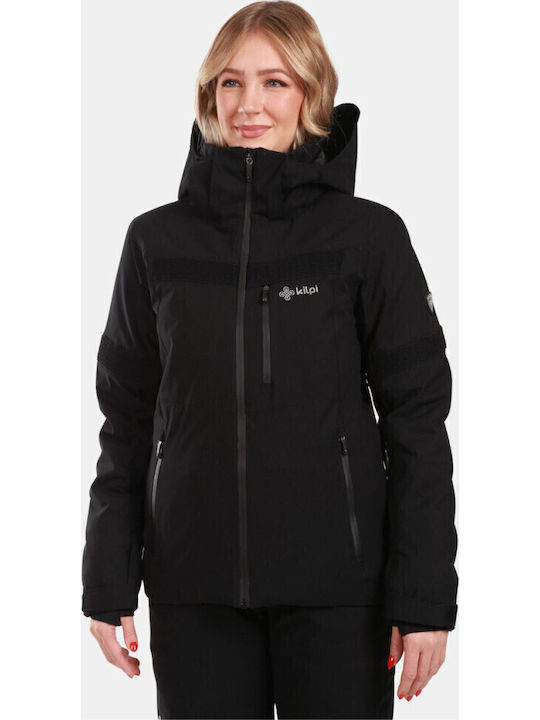 Kilpi WL0106KI-BLK Γυναικείο Μπουφάν για Σκι & Snowboard Μαύρο