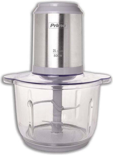 Primo PRFC-40486 Πολυκόπτης Multi 500W με Δοχείο 2lt Inox
