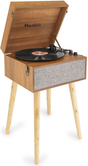 Audizio Fremont 102.197 Βαλιτσάκι Πικάπ με Προενίσχυση και Ενσωματωμένα Ηχεία Καφέ