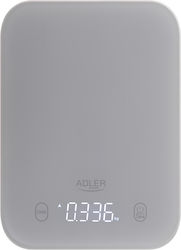 Adler Дигитална Кухненска Везна До 3.181кг Сива