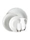 Emfasi White Porcelain Dinnerware Set 27pcs