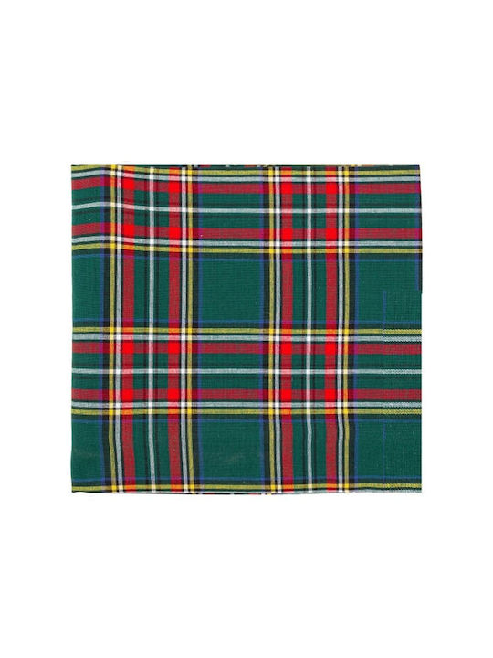 Amo La Casa Cotton Checkered Tablecloth for 6 People 140x180 Tartan Cypress