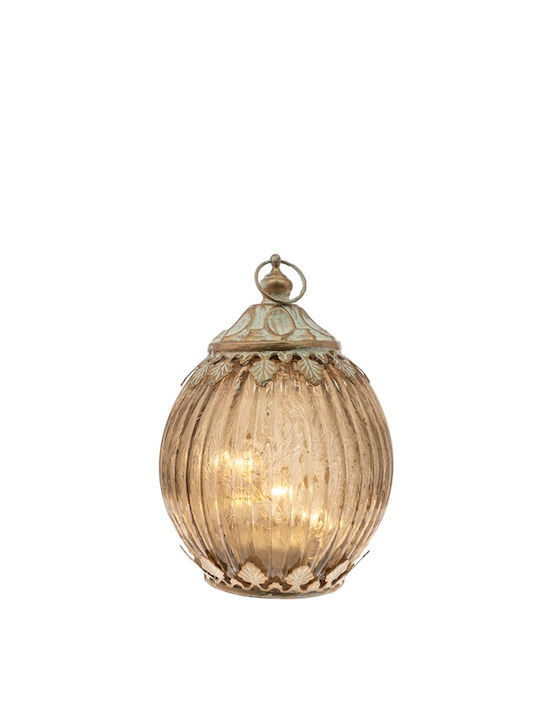 Zen Collection Lantern Gold 10x14cm