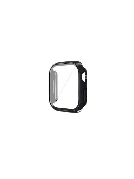 Devia Guardian Series 2 In 1 Plastikhülle mit Glas in Schwarz Farbe für Apple Watch 44mm Devia Guardian Series 2 In 1 Plastikhülle mit Glas in Schwarz Farbe für Apple Watch 44mm