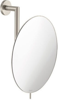 Sanco Mr-764 Ab12 Brushed Magnifying Bathroom Mirror from Metal 25x30cm Bronze