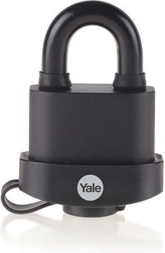 Yale Ατσάλινο Λουκέτο Πέταλο με Κλειδί 9mm