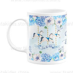 Christening Favor with Mug Carousel