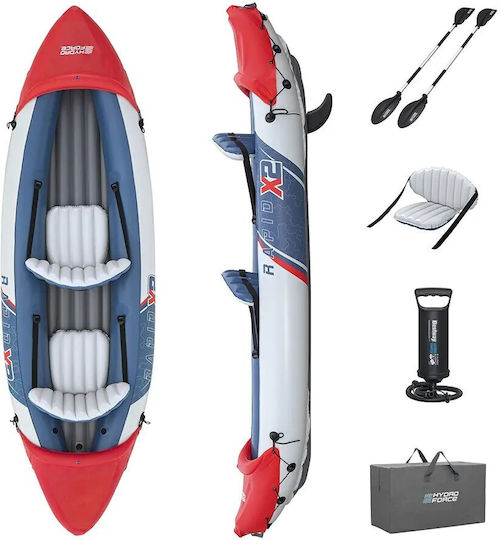 Bestway Bestway Hydro Force Rapid X2 65077 Inflatable Sea Kayak 2 People White