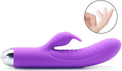 20-speed Purple Color Silicone Rabbit Vibrator Finger Picki 20-speed Purple Color Silicone Rabbit Vibrator Finger Picki
