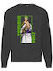 Fruit of the Loom Sweater One Piece Zoro No2 Hanorace One Piece Negru