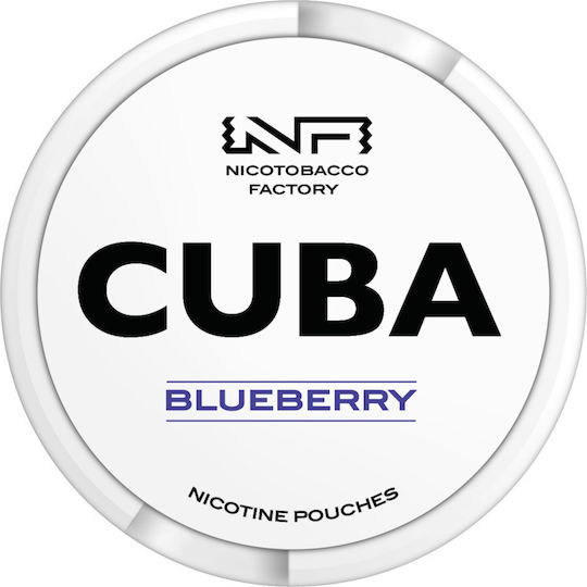Cuba Lux Blueberry Pouches Nikotin 16mg mit Geschmack null