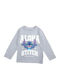 Kids' Shirt Long Sleeve Grey Lilo Stitch