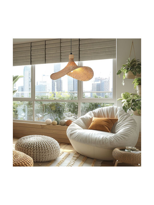 Toolight Hängelampe Beige Boho