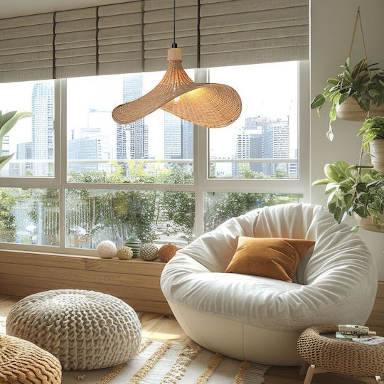 Toolight Pendant Light Beige Boho