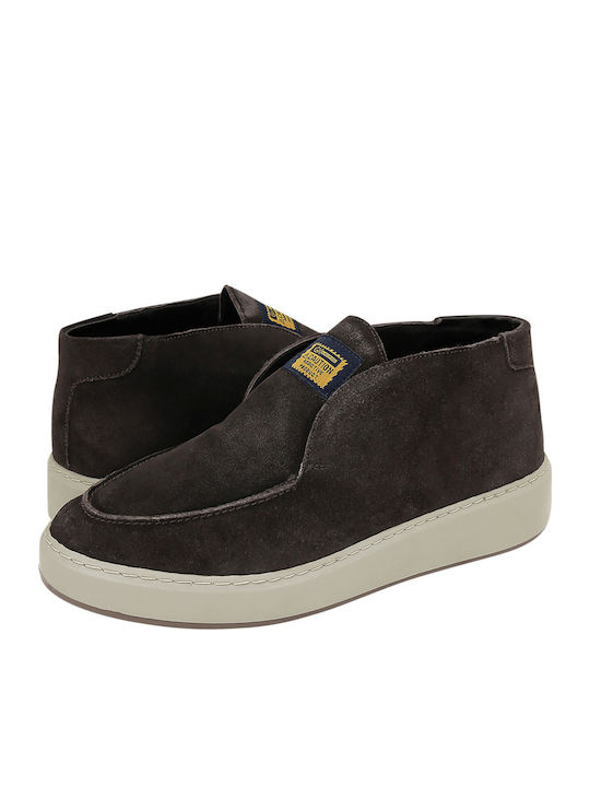 Suede Brown Men's Boots
