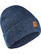 Beanie Ανδρικός Σκούφος Πλεκτός σε Navy Μπλε χρώμα