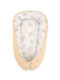 Bobono Baby Nestkissen Beige, Rainbow