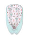 Bobono Baby Nest Beige, Light Mint